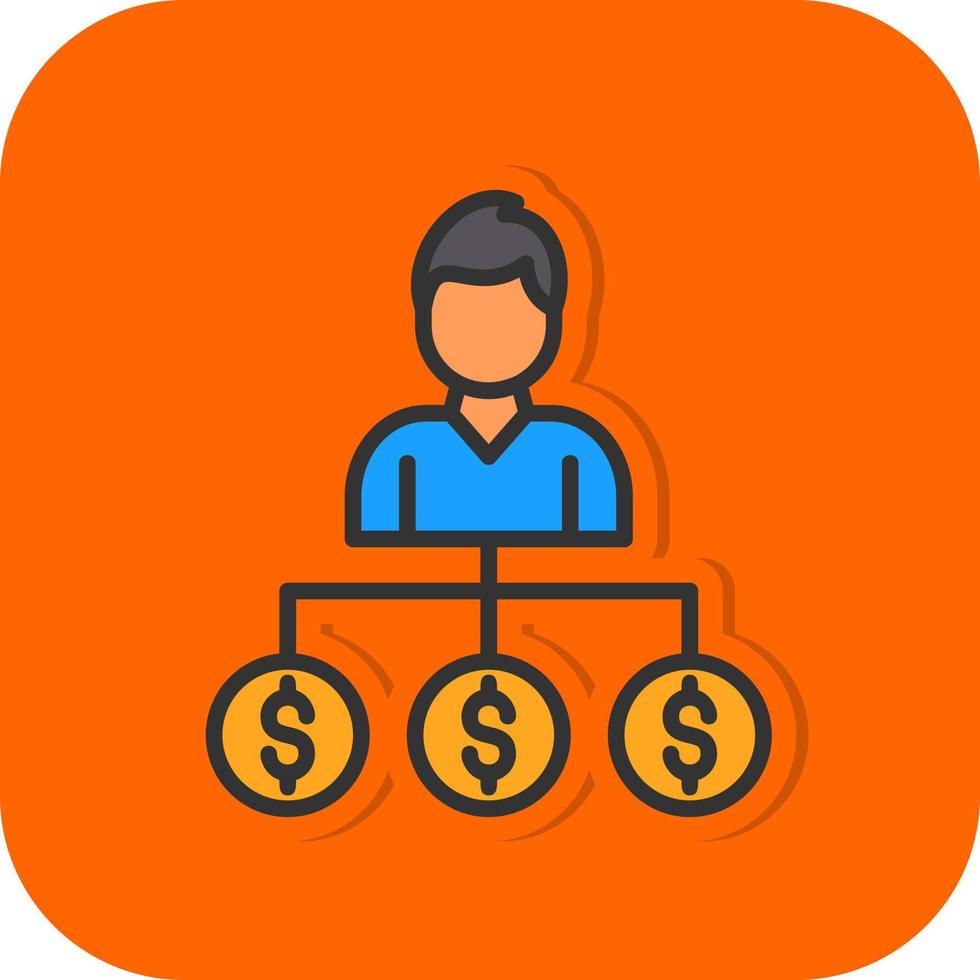 Affiliate Marketing Vector Icon Design