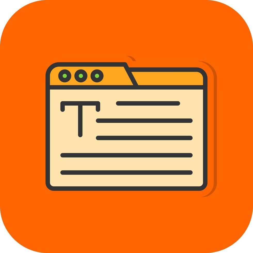 Copywriting Vector Icon Design