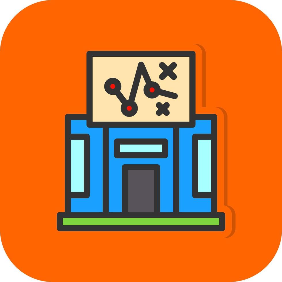Building Strategy Vector Icon Design