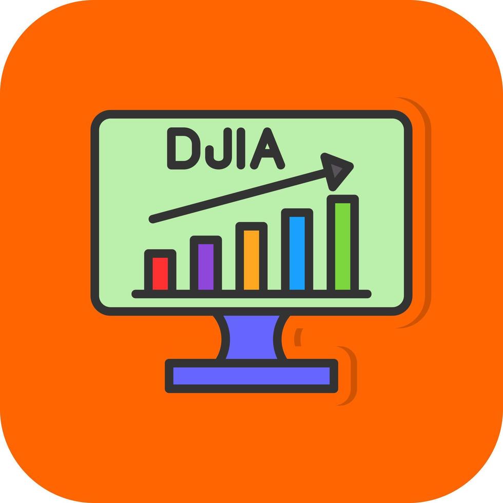 Djia Vector Icon Design