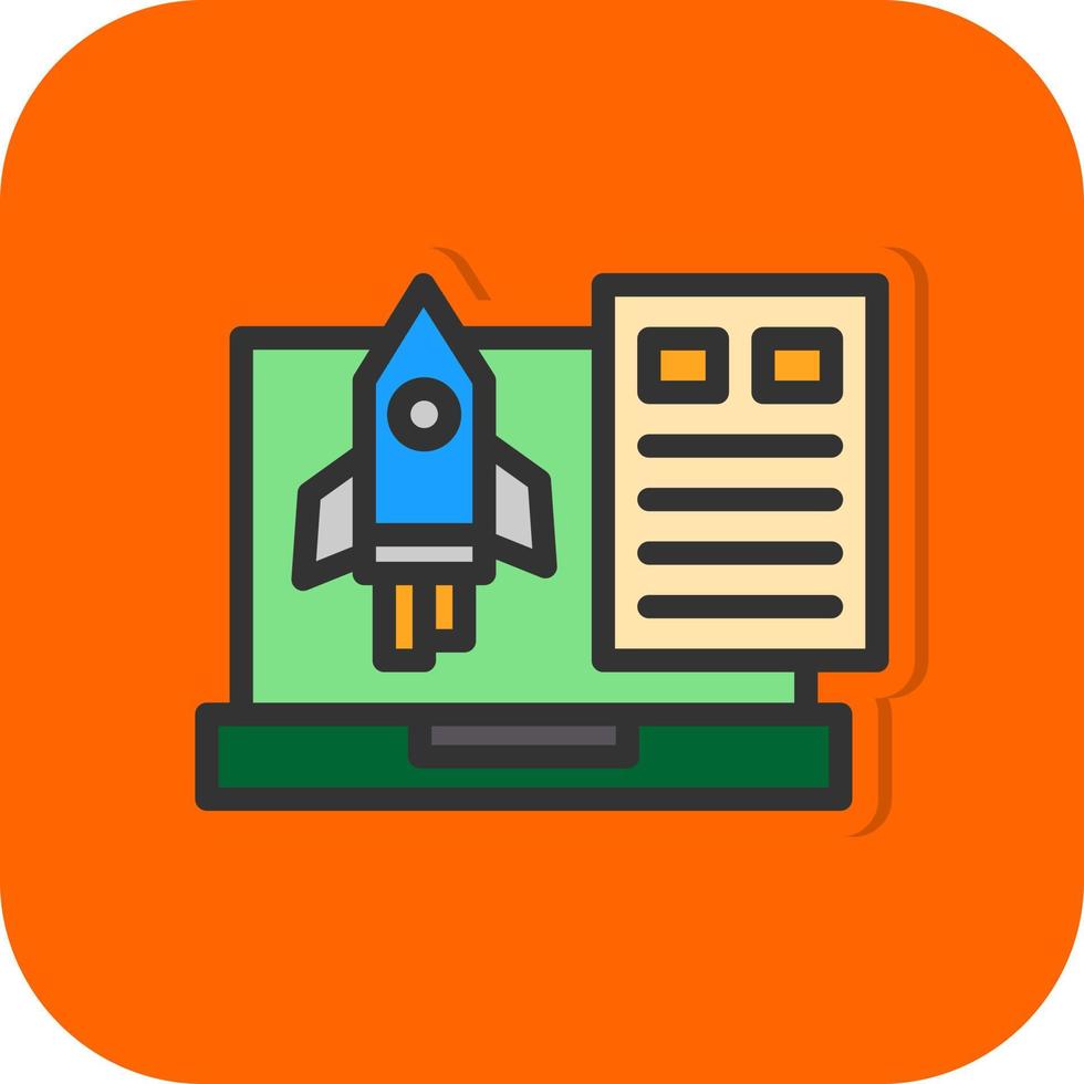 Launch Vector Icon Design