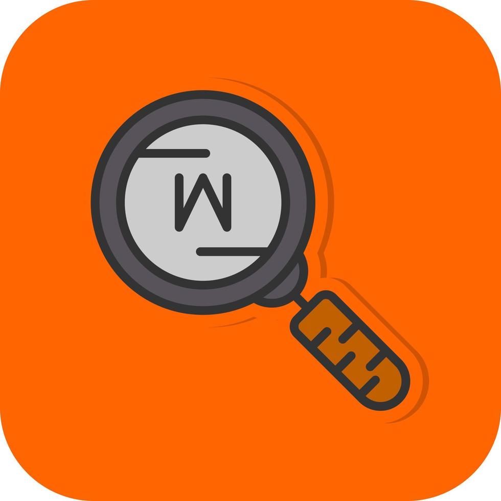 Keywords Vector Icon Design