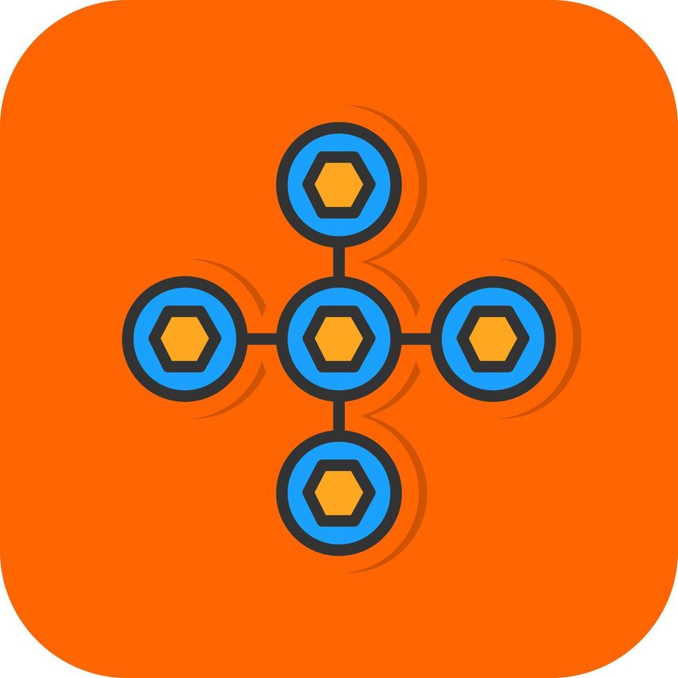 Biomolecular Interactions Vector Icon Design