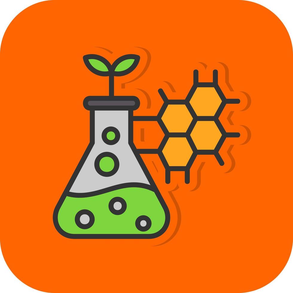 diseño de icono de vector de biotecnología