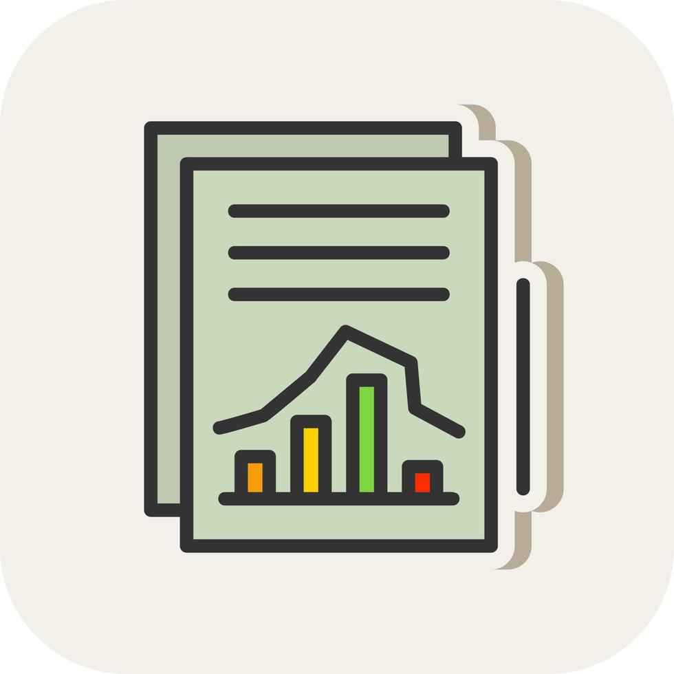 Report Vector Icon Design