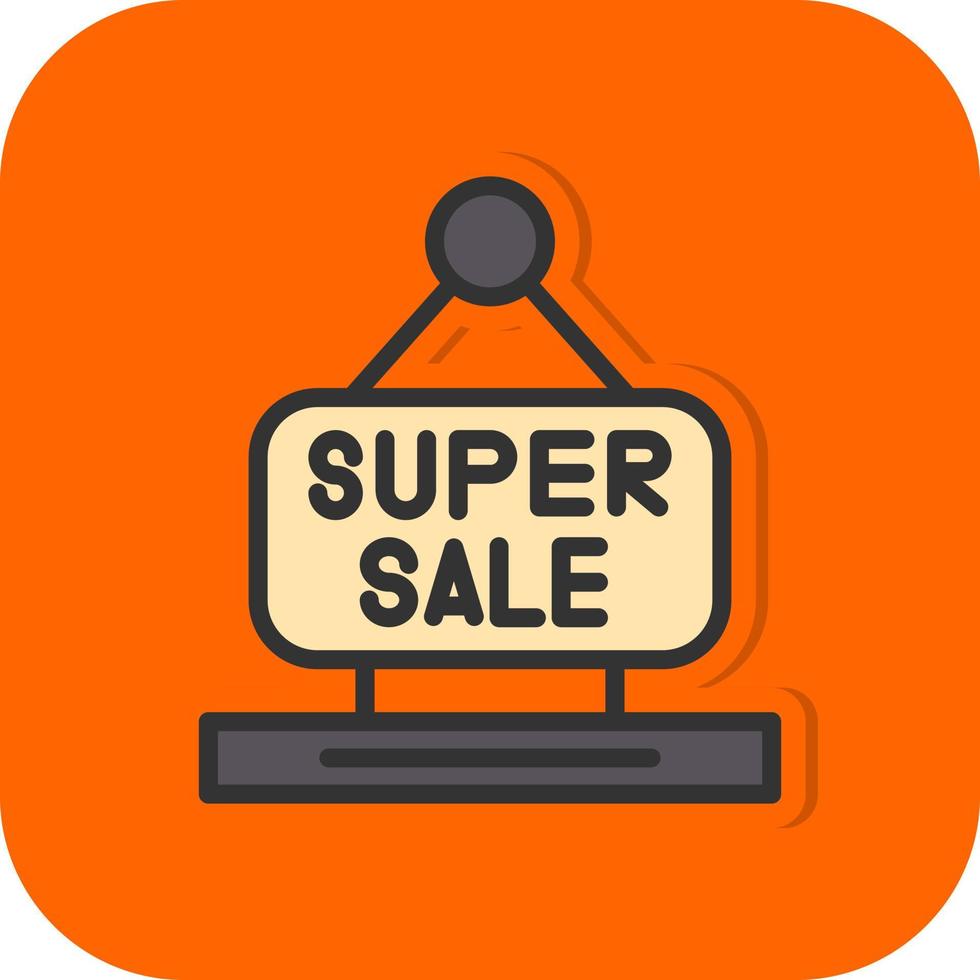 diseño de icono de vector de super venta