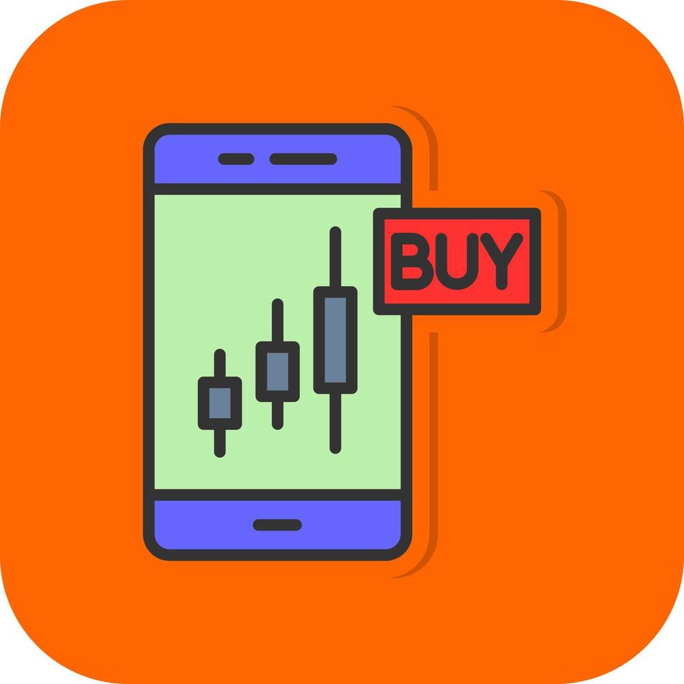Buy Stocks Vector Icon Design