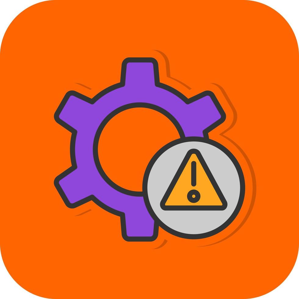 Risk Management Vector Icon Design