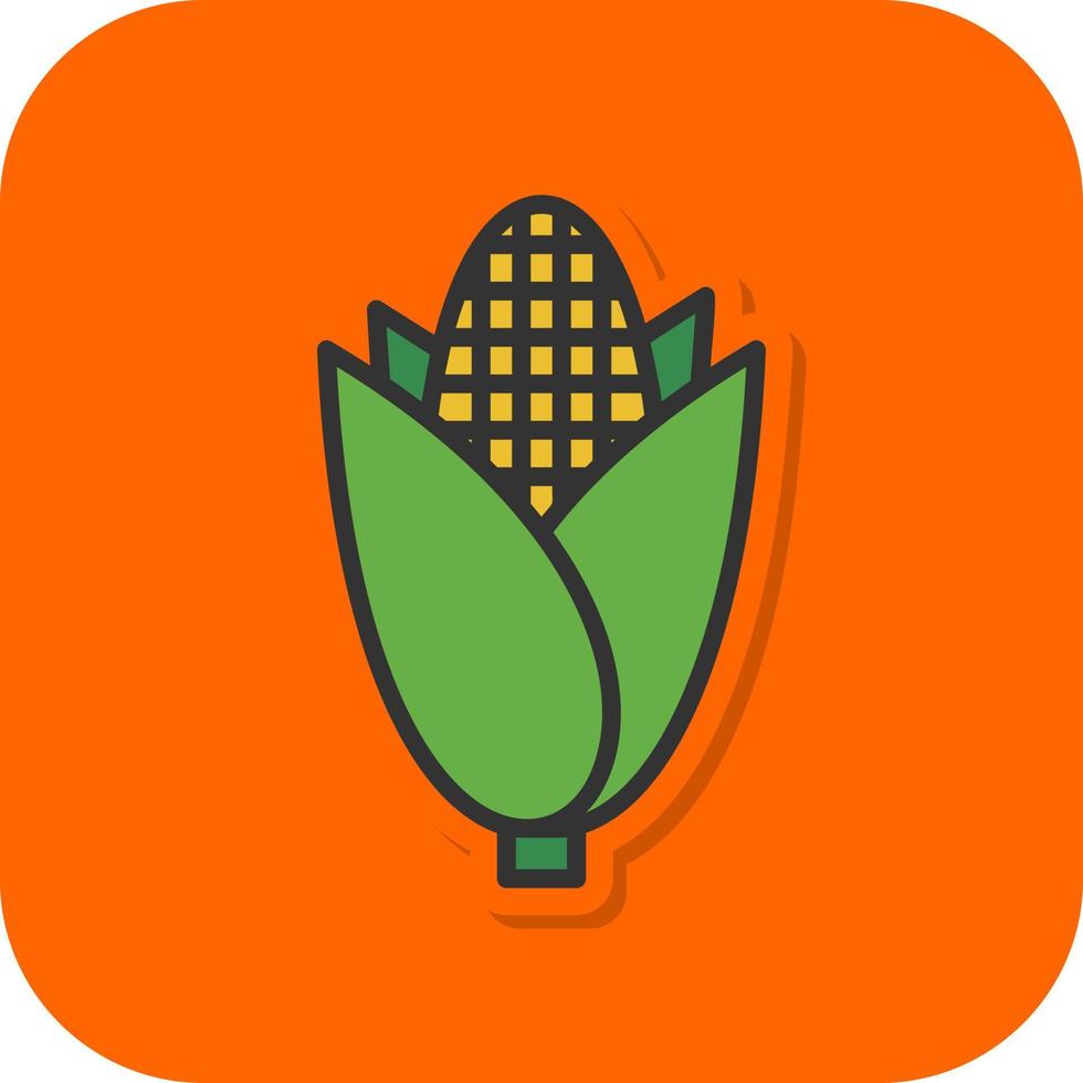 Corn Vector Icon Design