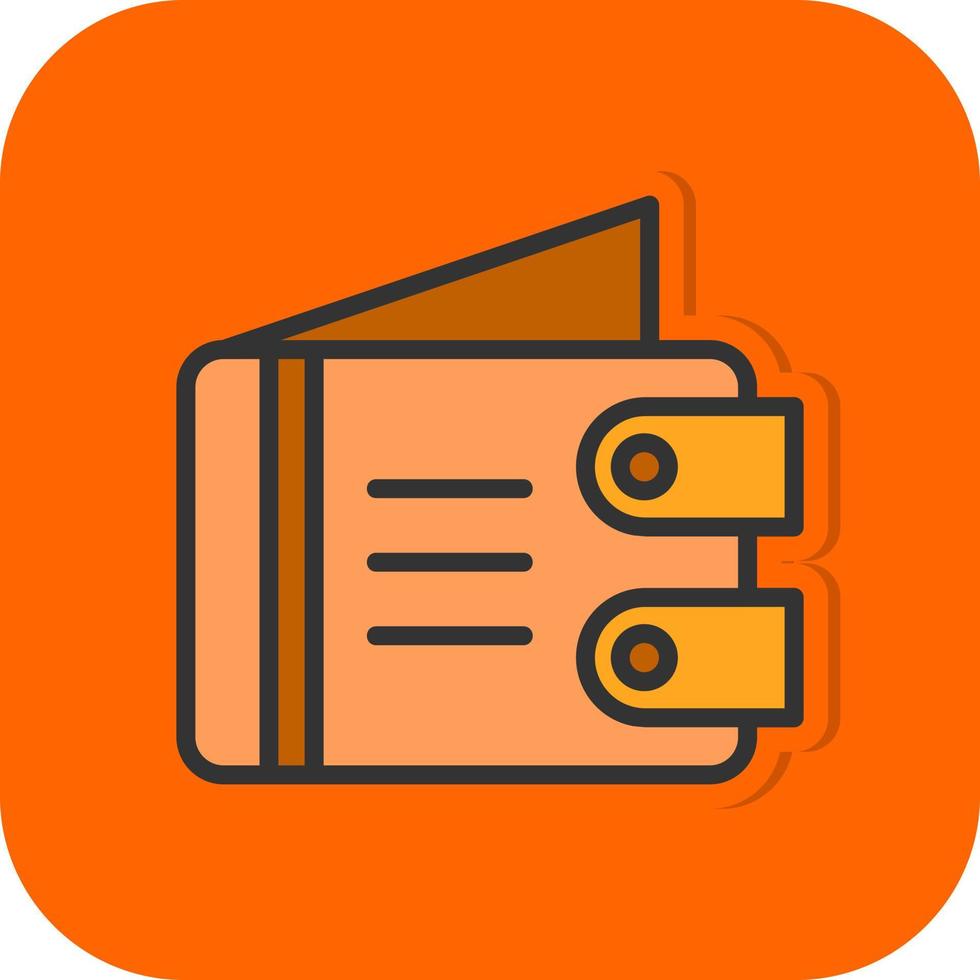 Wallet Vector Icon Design