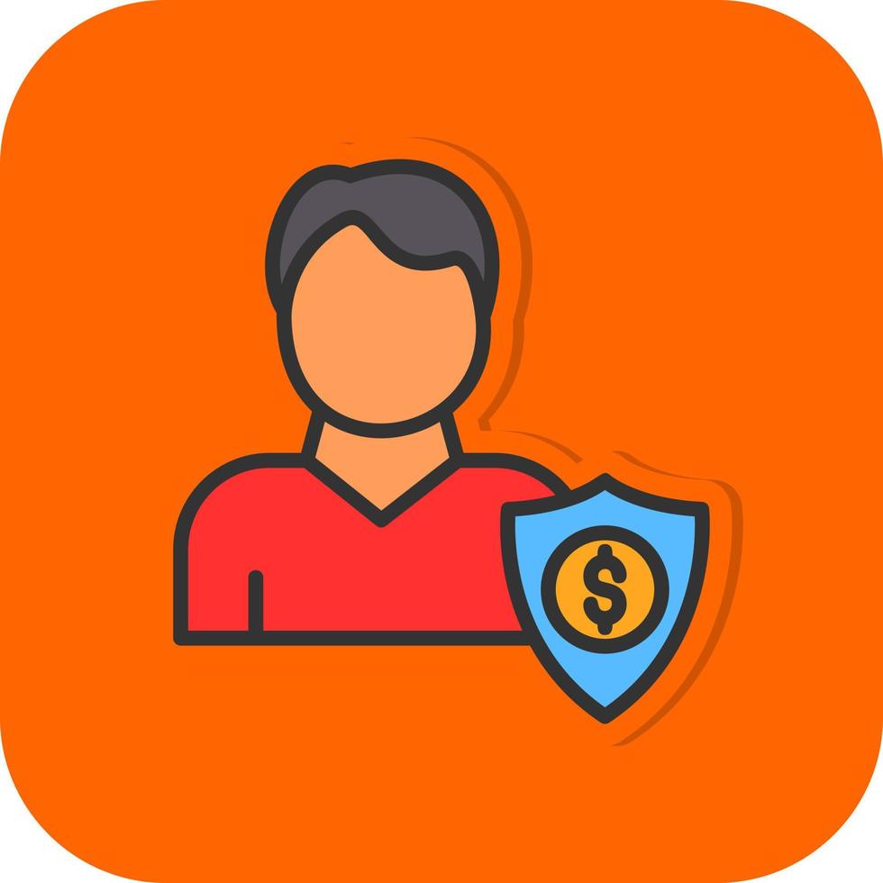 Employer Sponsored Insurance Vector Icon Design