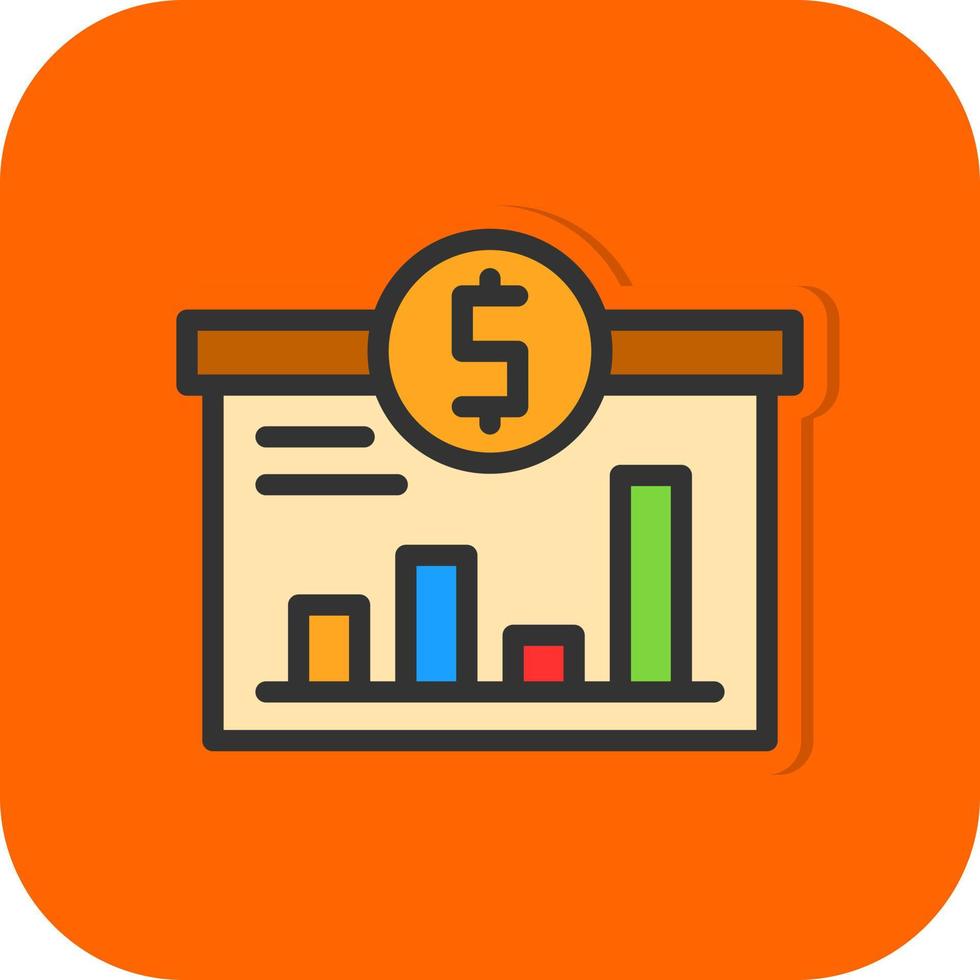 Cash Flow Projections Vector Icon Design