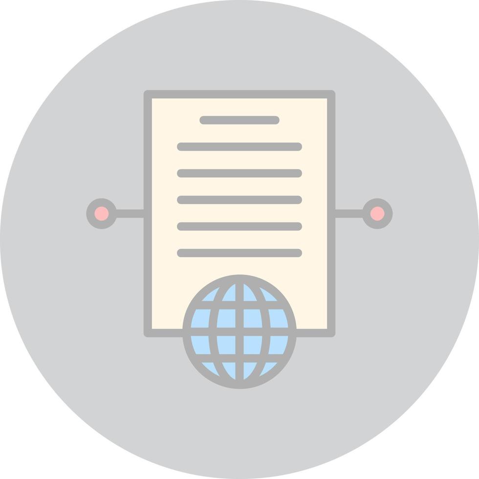 Binding Corporate Rules Vector Icon Design