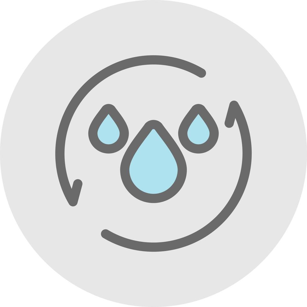 Save Water Vector Icon Design