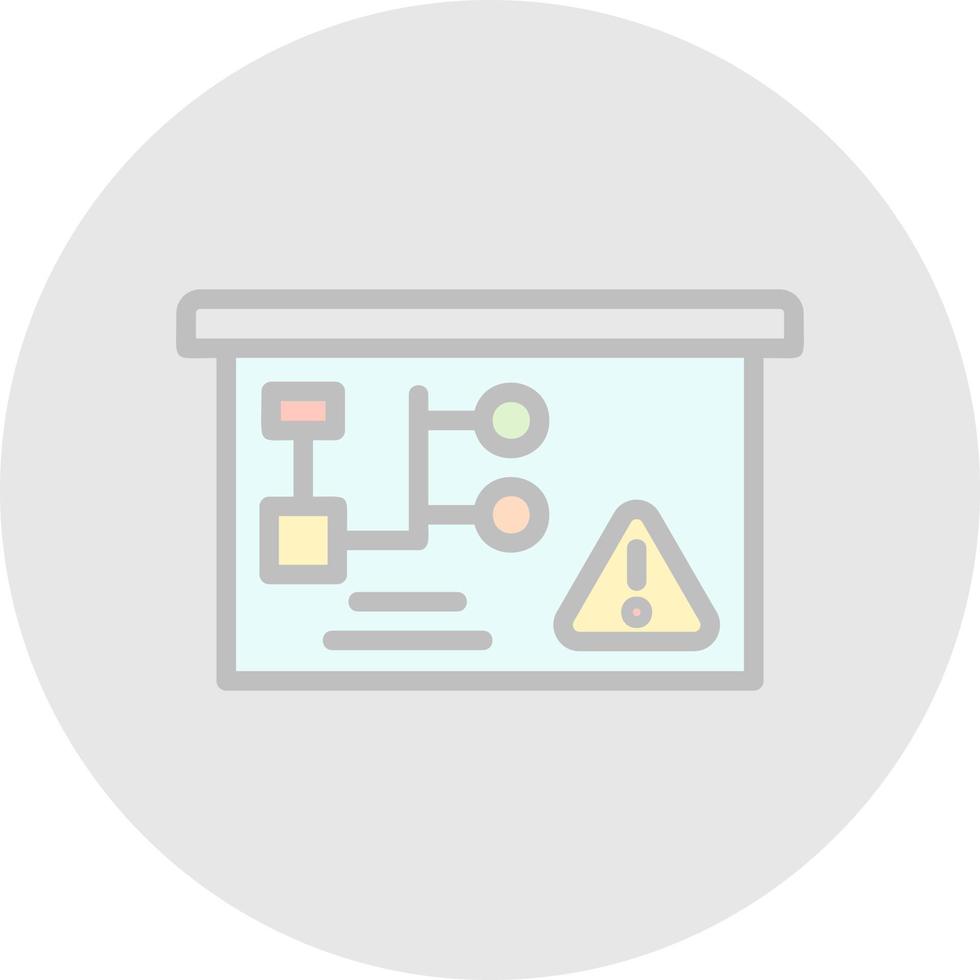 Risk Vector Icon Design