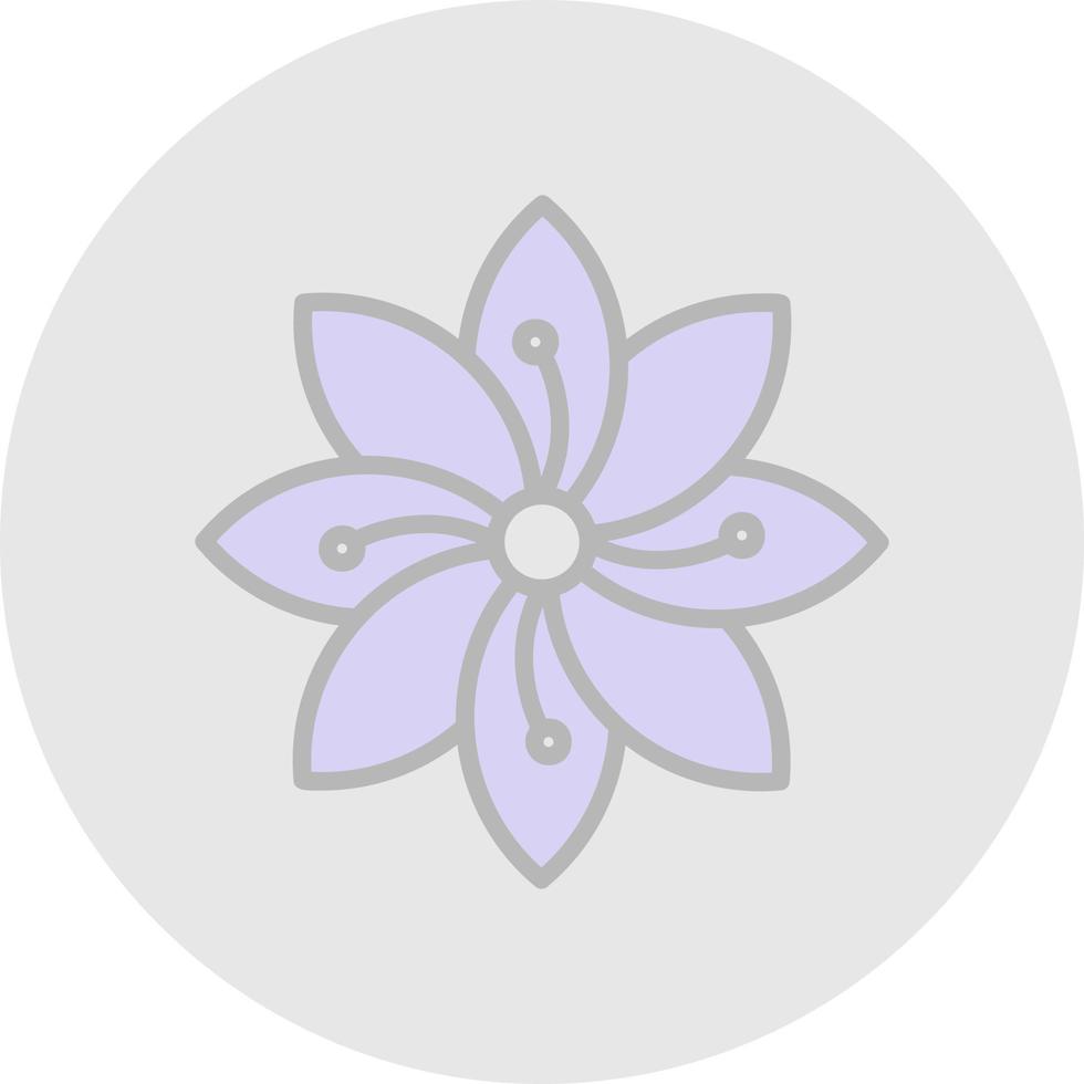 Hydrangea Vector Icon Design