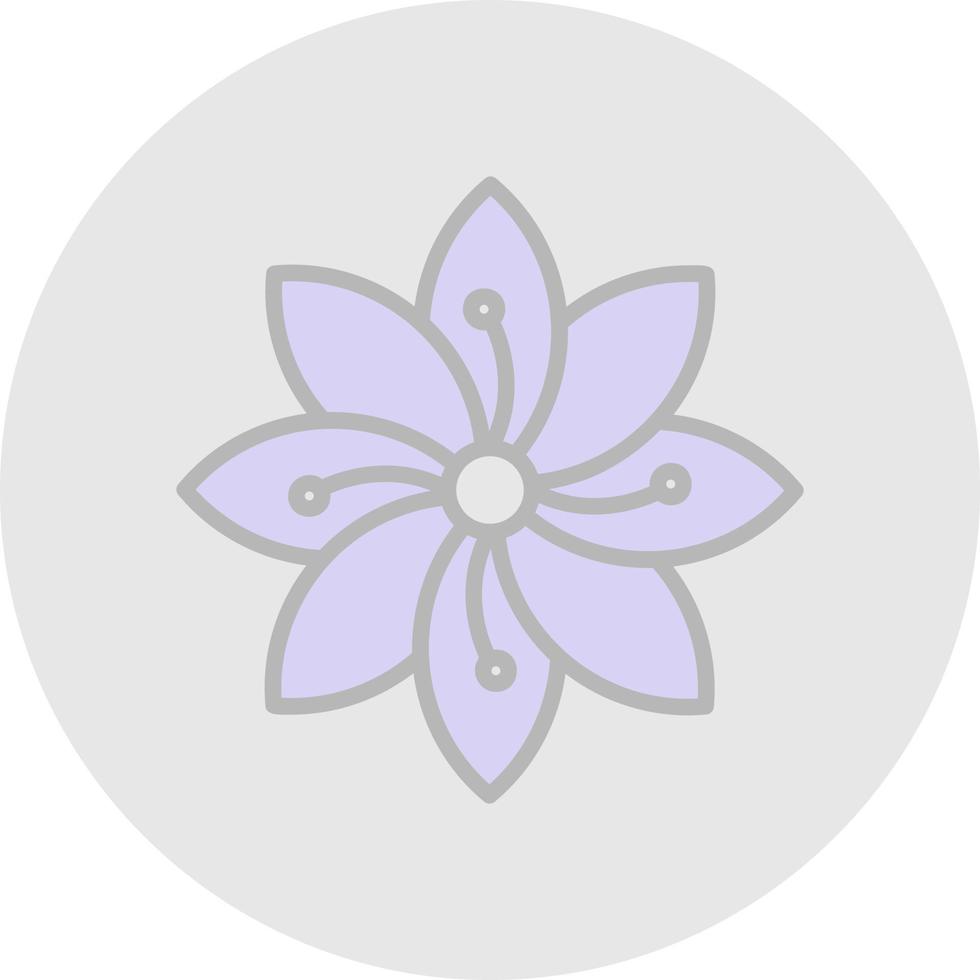 Hydrangea Vector Icon Design