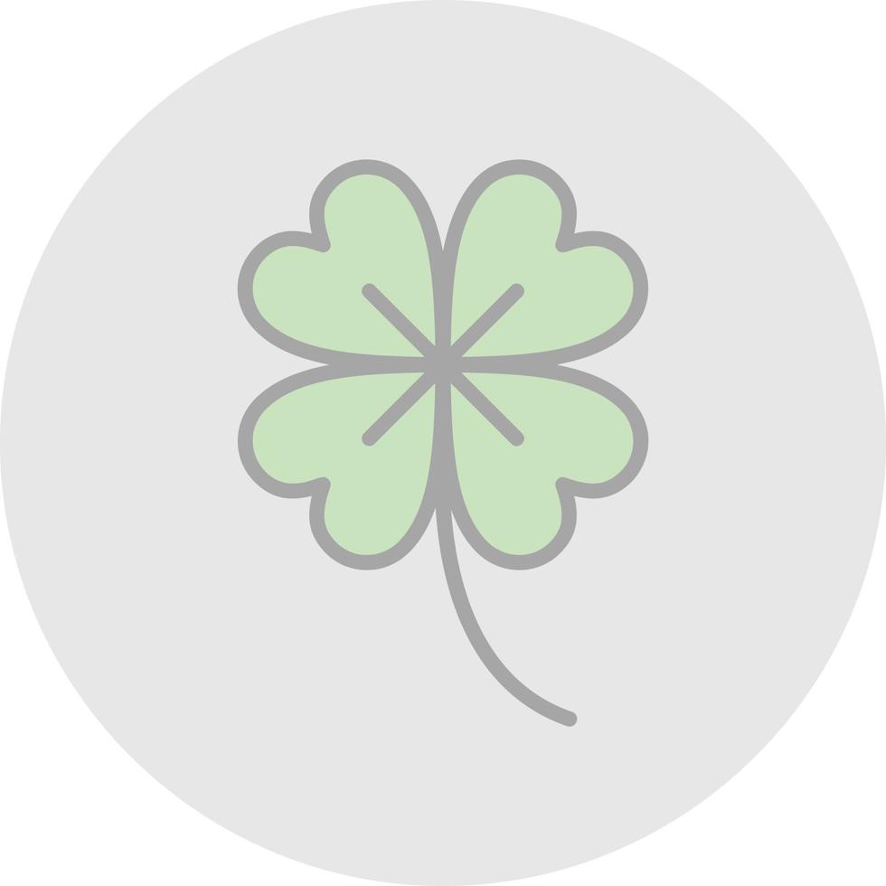 Clover Vector Icon Design