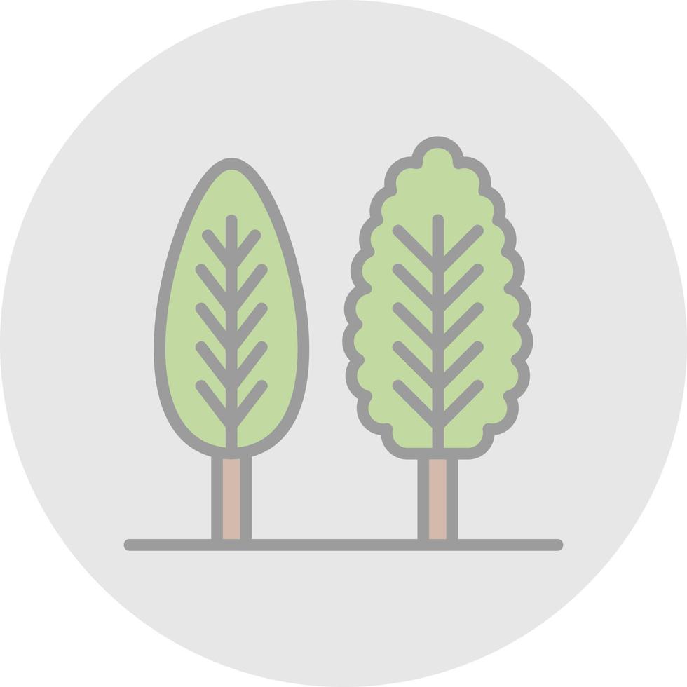 Cypress Vector Icon Design