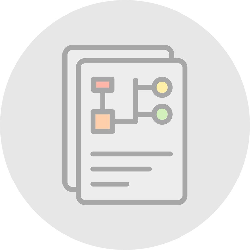 Workflow Vector Icon Design