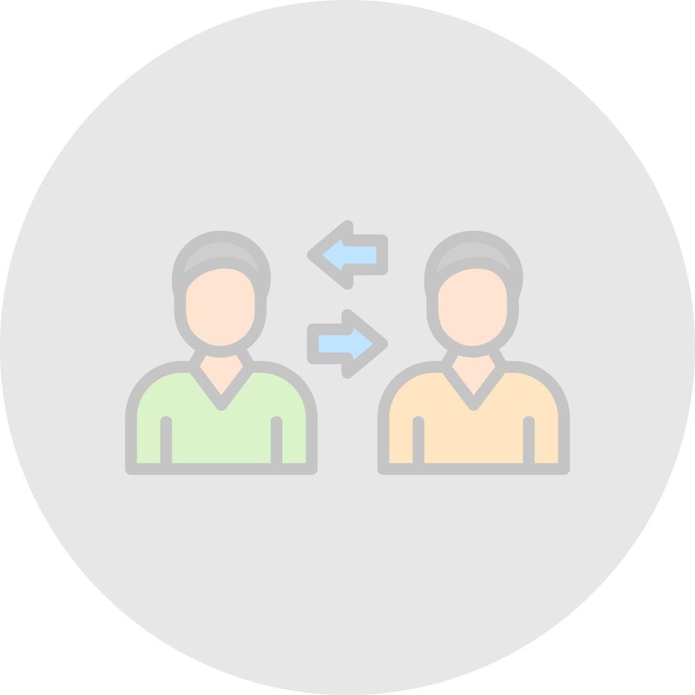Change Management Vector Icon Design