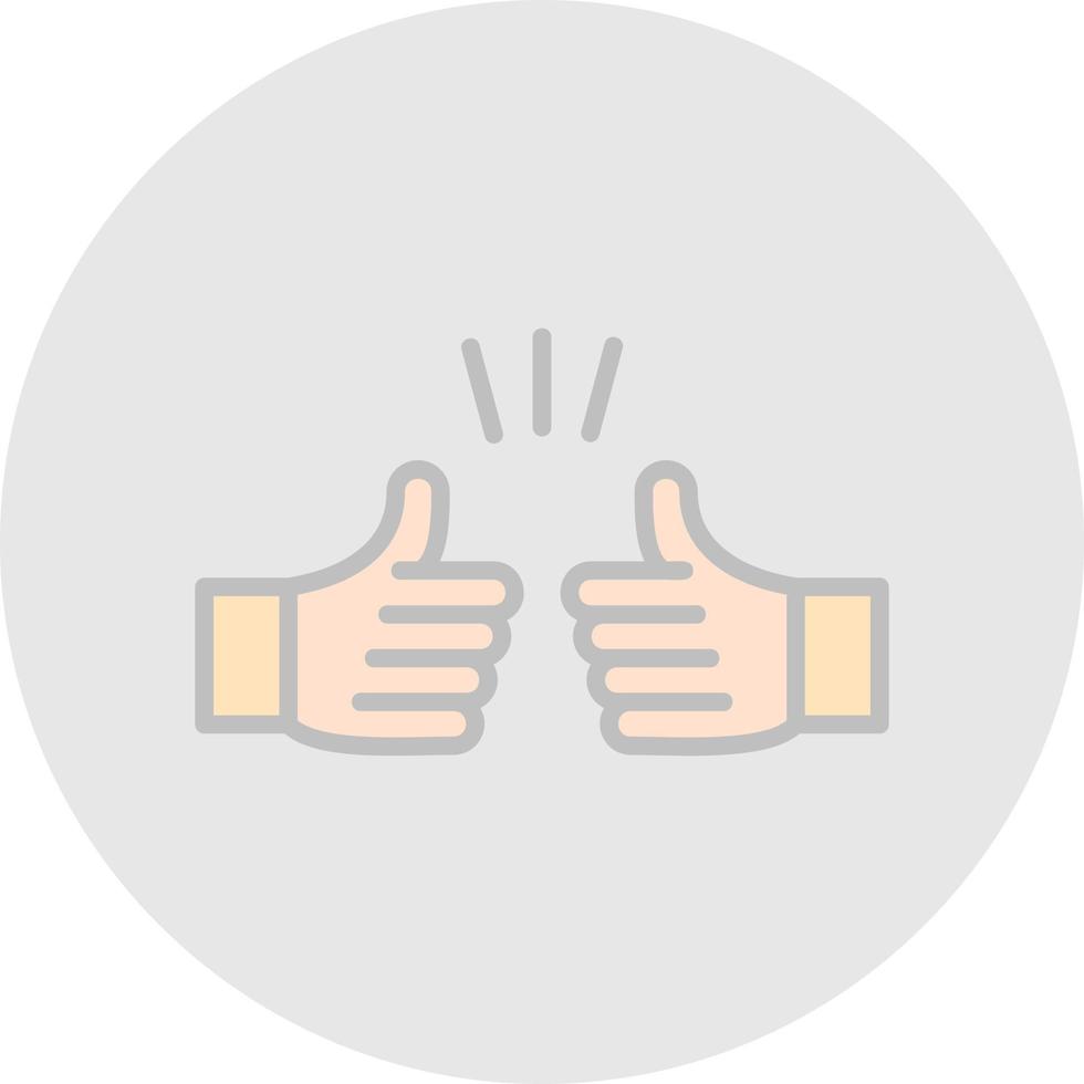 Bumping Vector Icon Design
