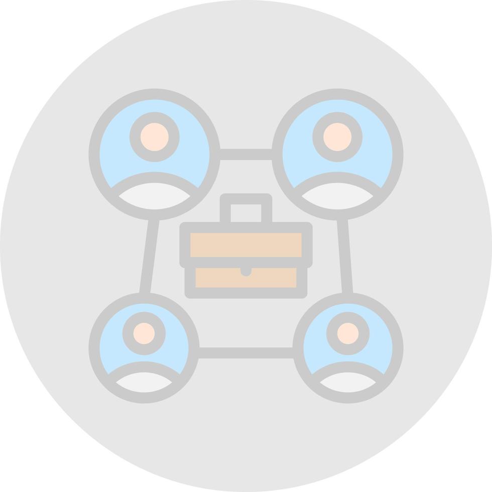 Job Rotation Vector Icon Design