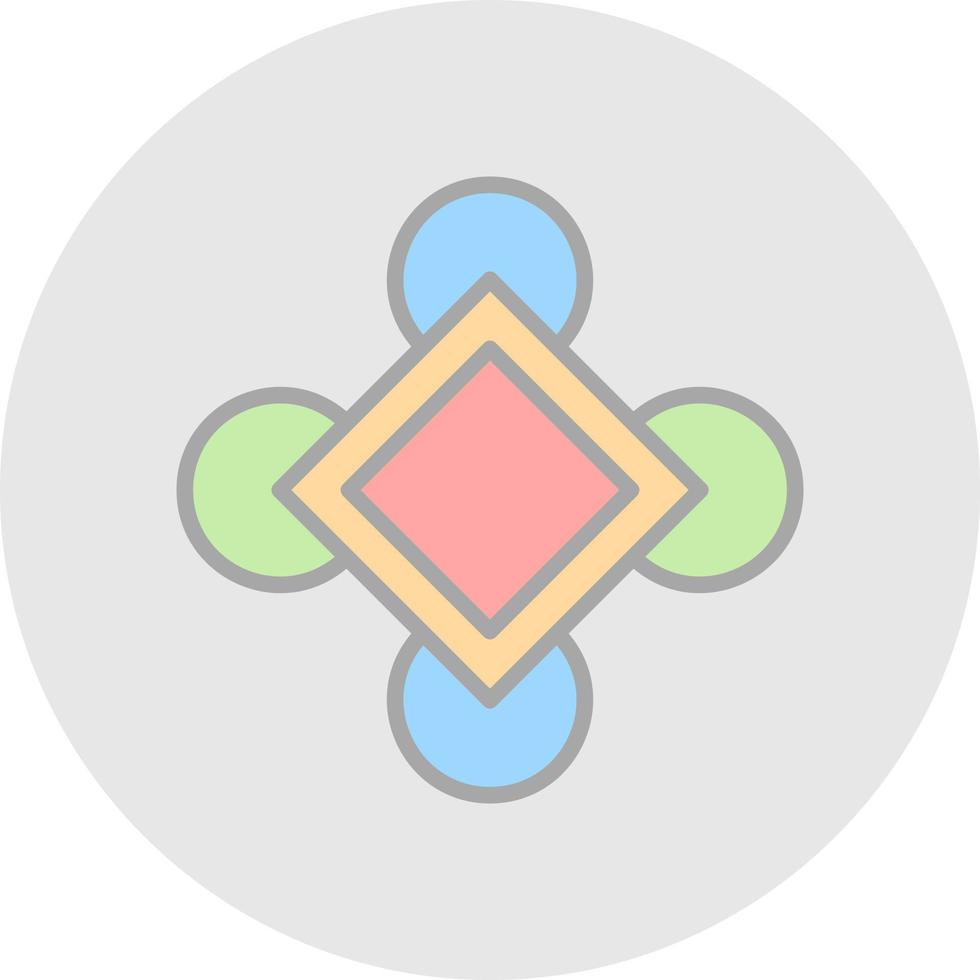 Gestalt Principles Vector Icon Design