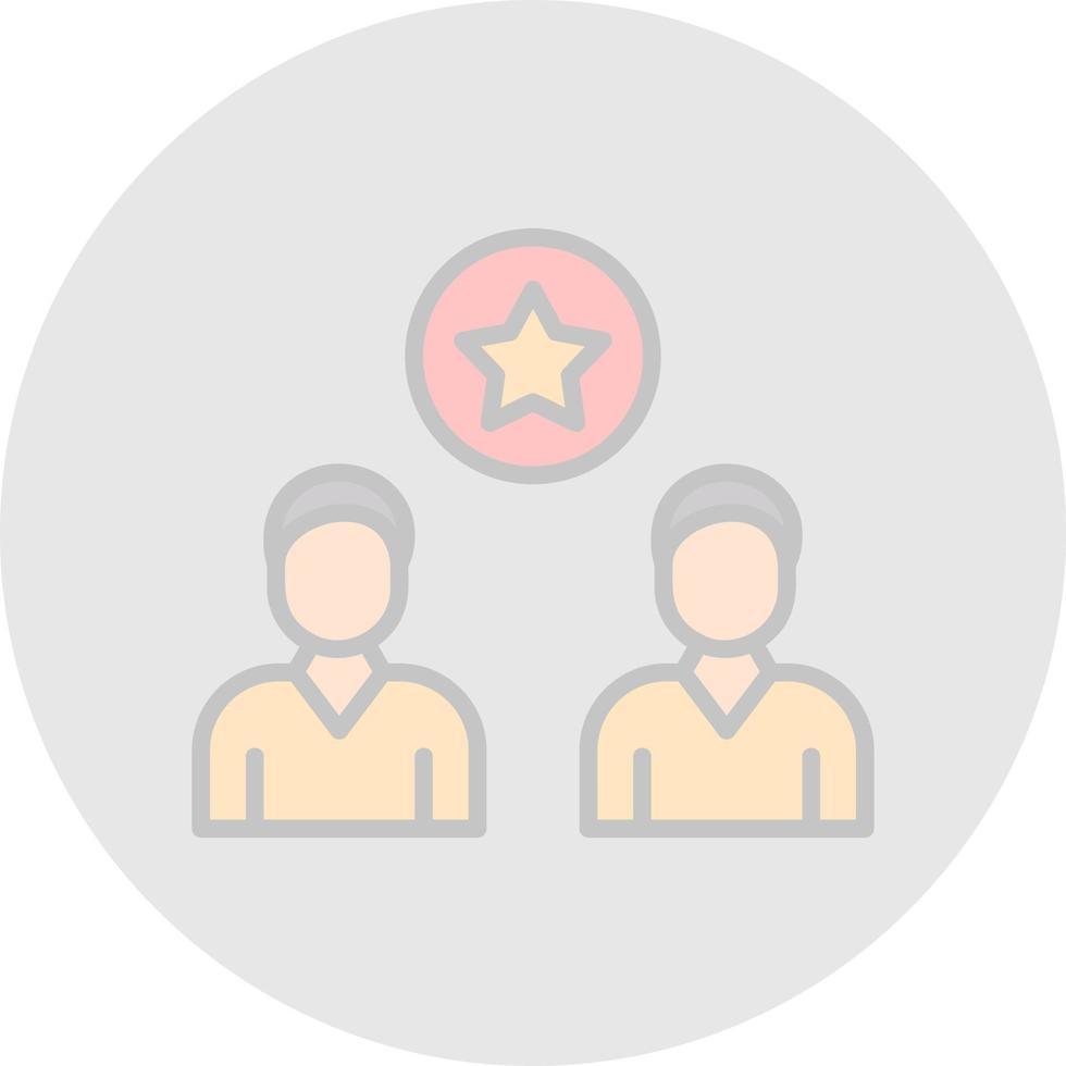 Employee Engagement Vector Icon Design