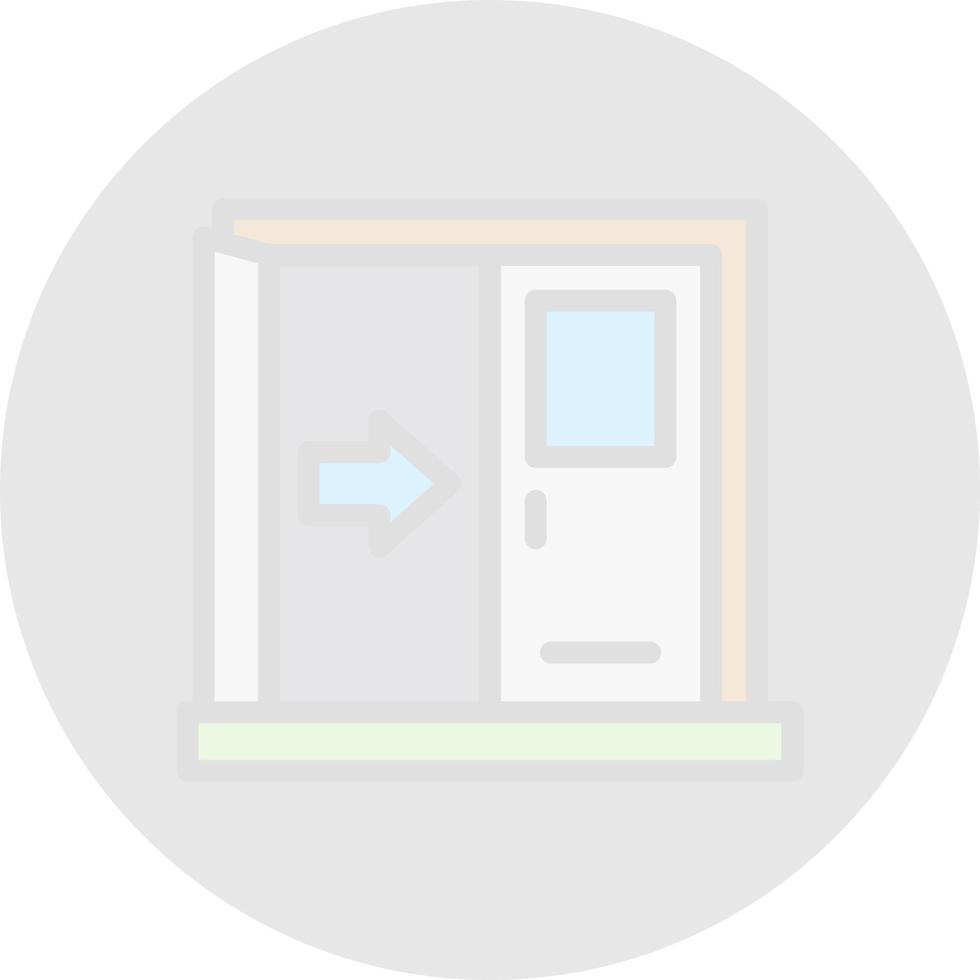 Exit Vector Icon Design