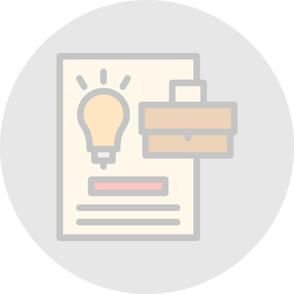 Business Idea Vector Icon Design