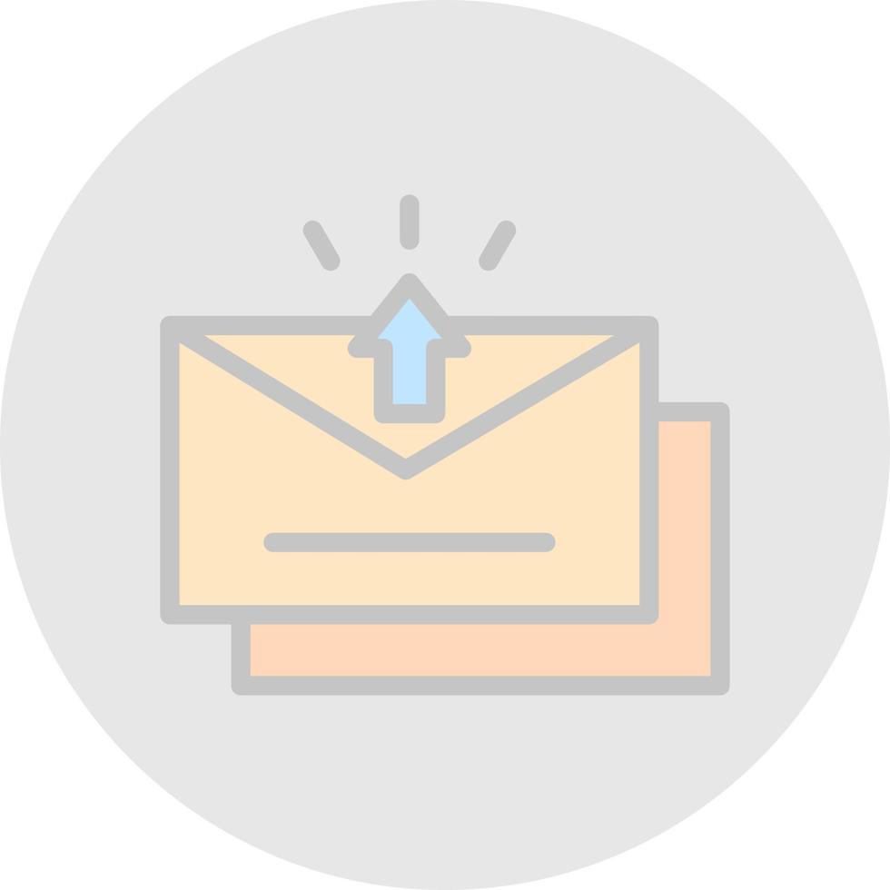 diseño de icono de vector de explosión de correo electrónico