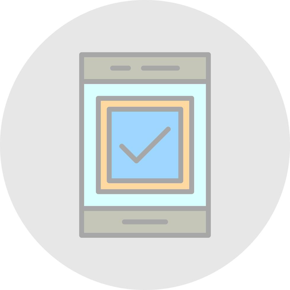 Checkbox Vector Icon Design