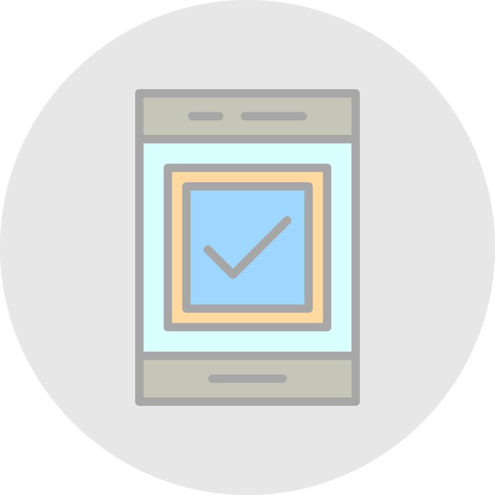 Checkbox Vector Icon Design