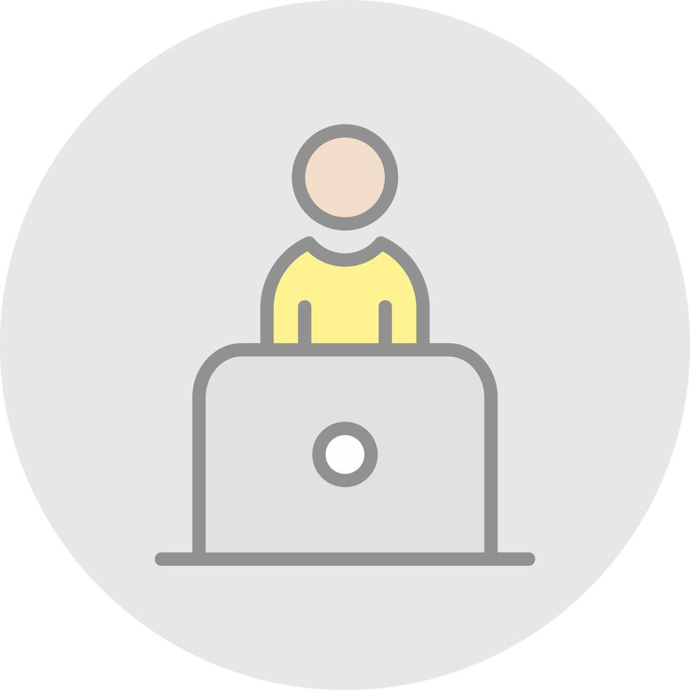 Freelancing Vector Icon Design