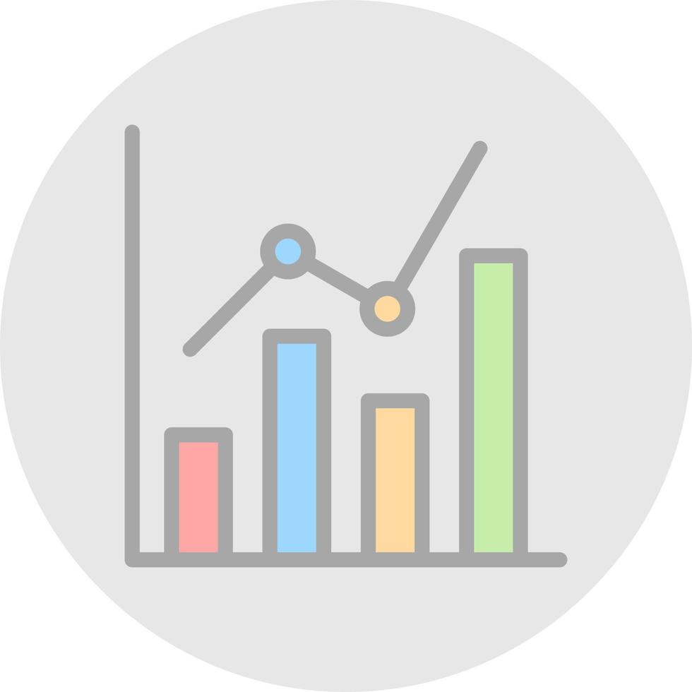 Market Analytics Vector Icon Design