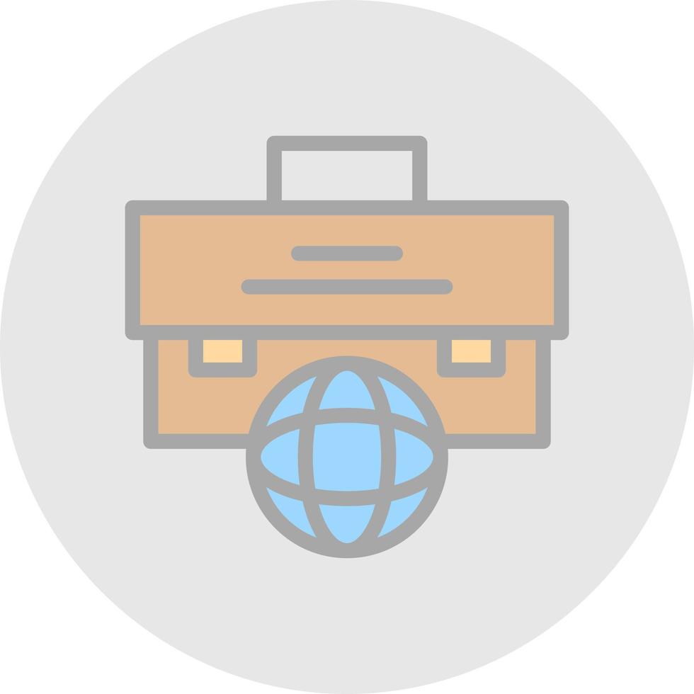 Business Travel Vector Icon Design