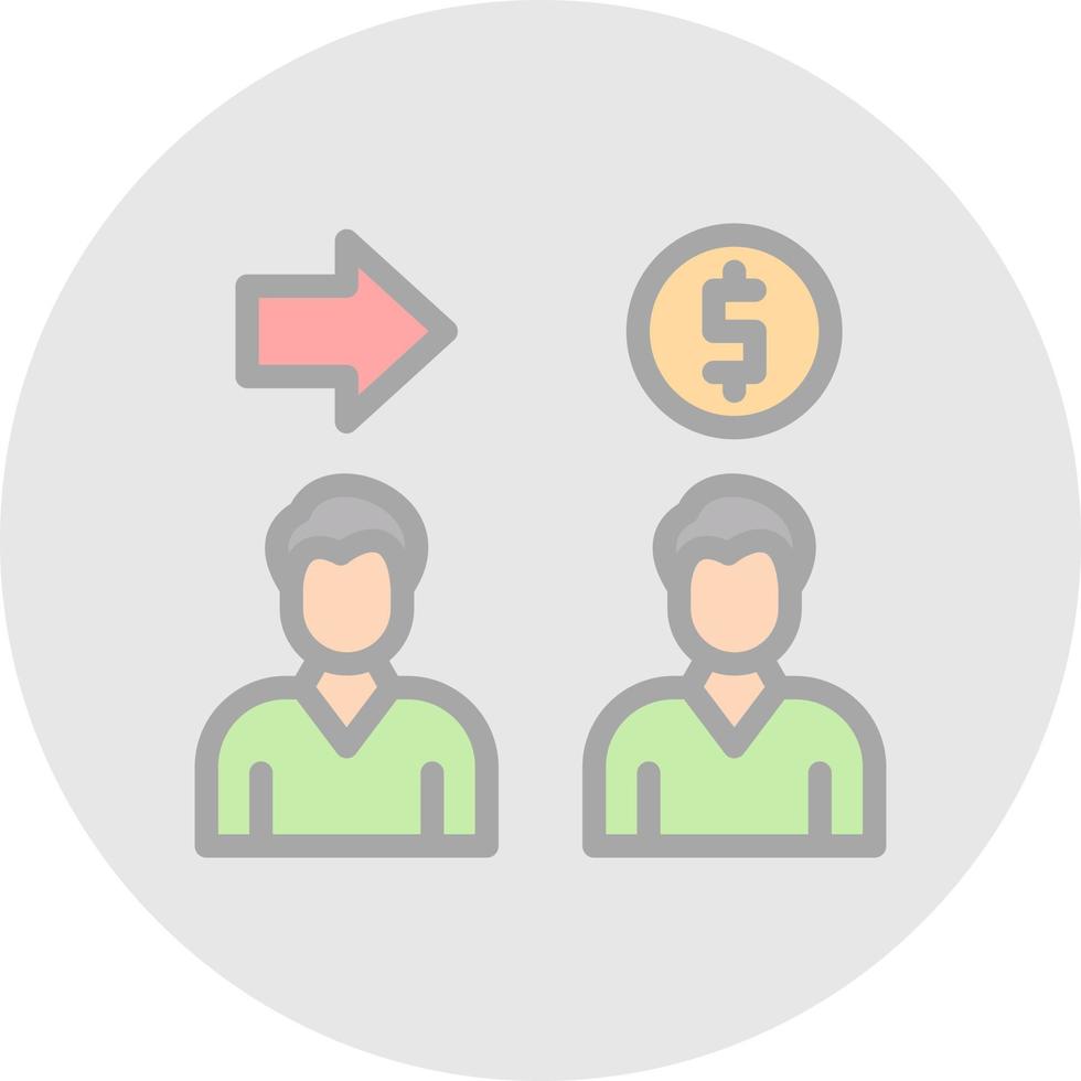 Loan Money Vector Icon Design