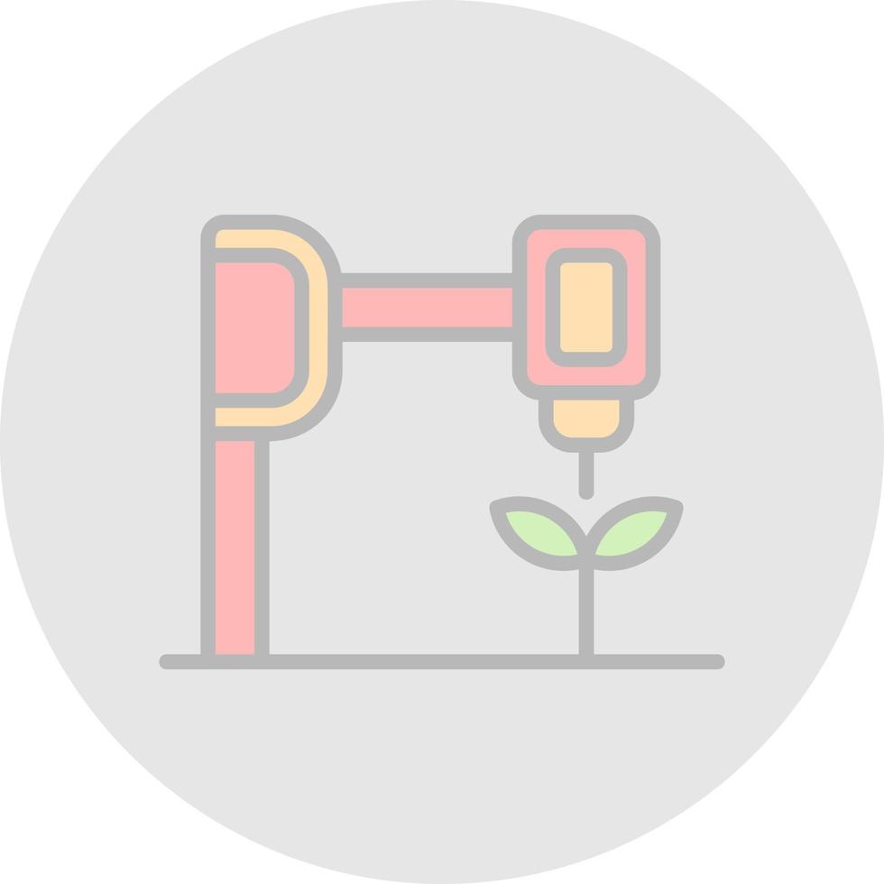 Bioprinting Vector Icon Design