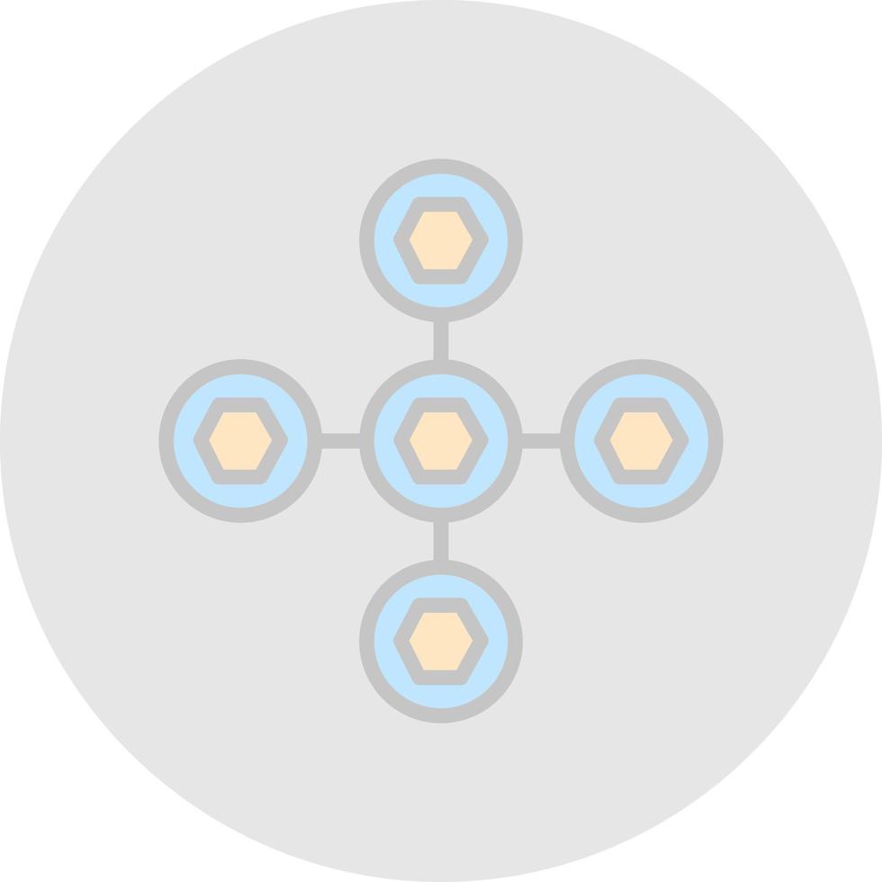 Biomolecular Interactions Vector Icon Design