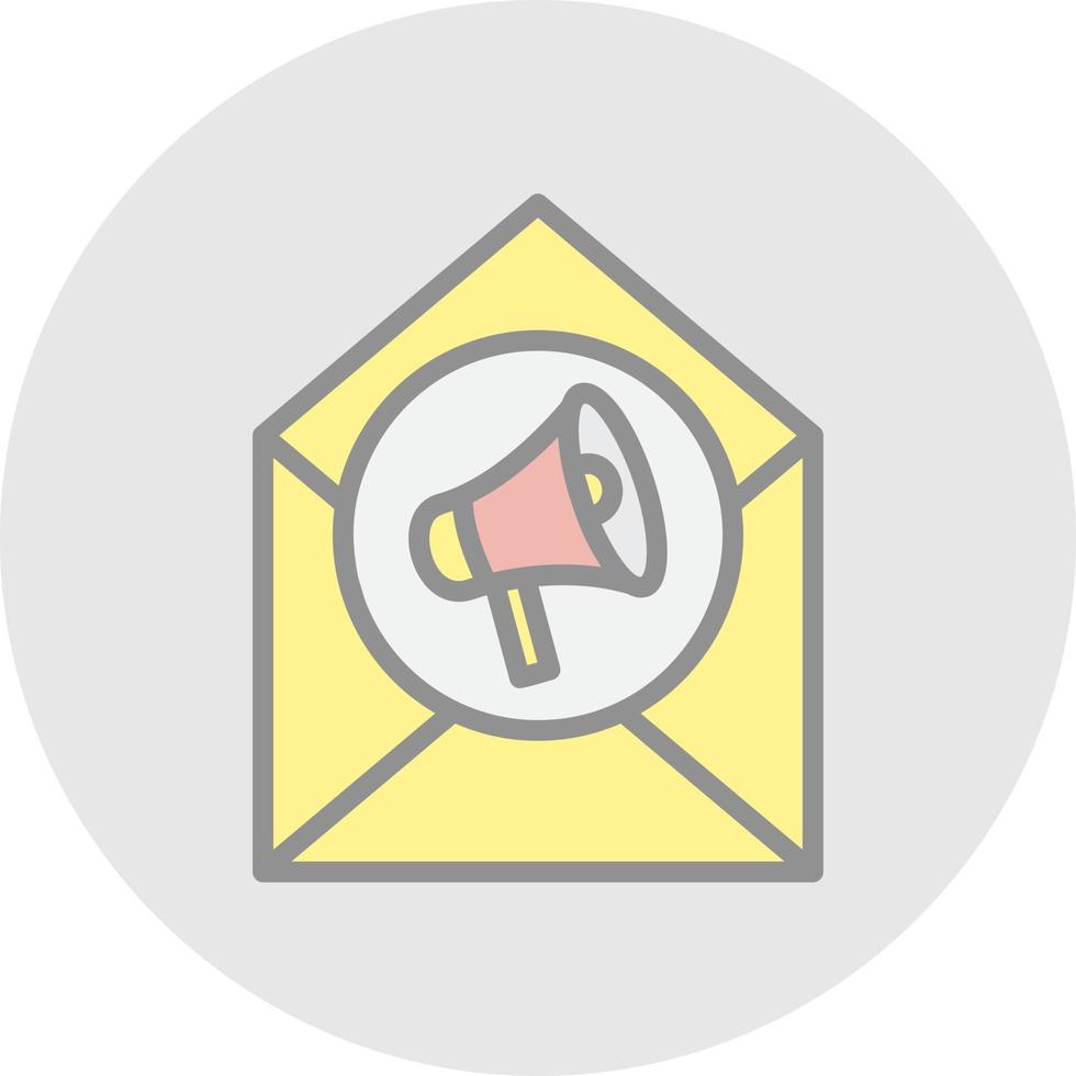 Email Marketing Vector Icon Design