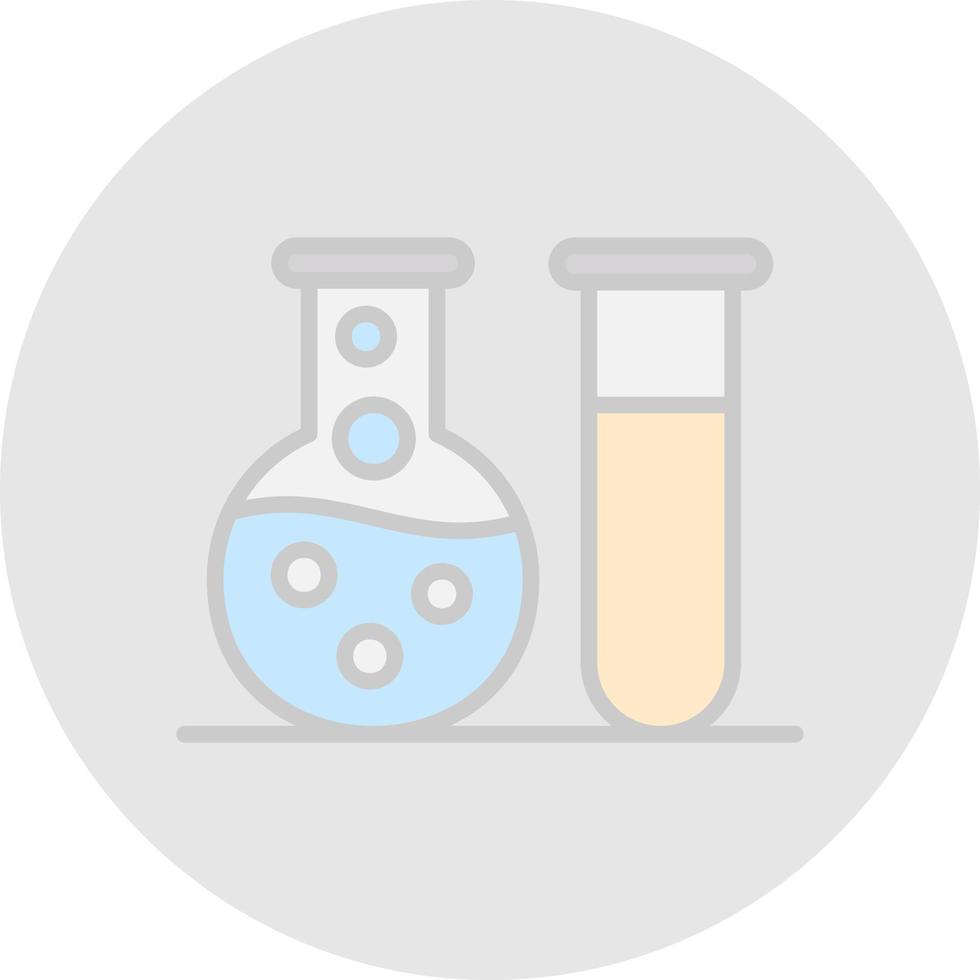 Chemical Laboratory Vector Icon Design