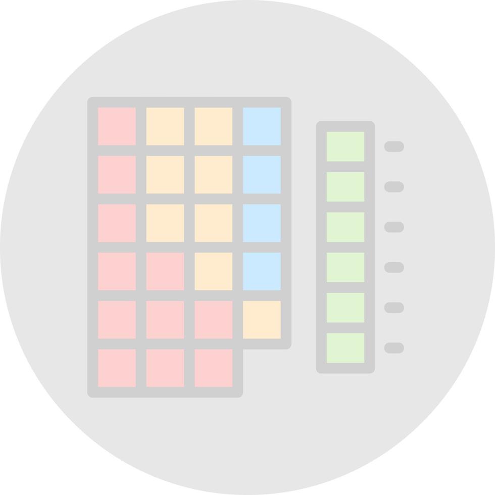 Heatmap Vector Icon Design