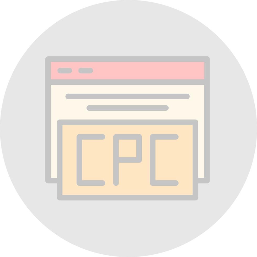 Cpc Vector Icon Design