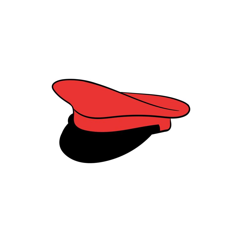 militar sombrero veterano ilustración creativo diseño vector