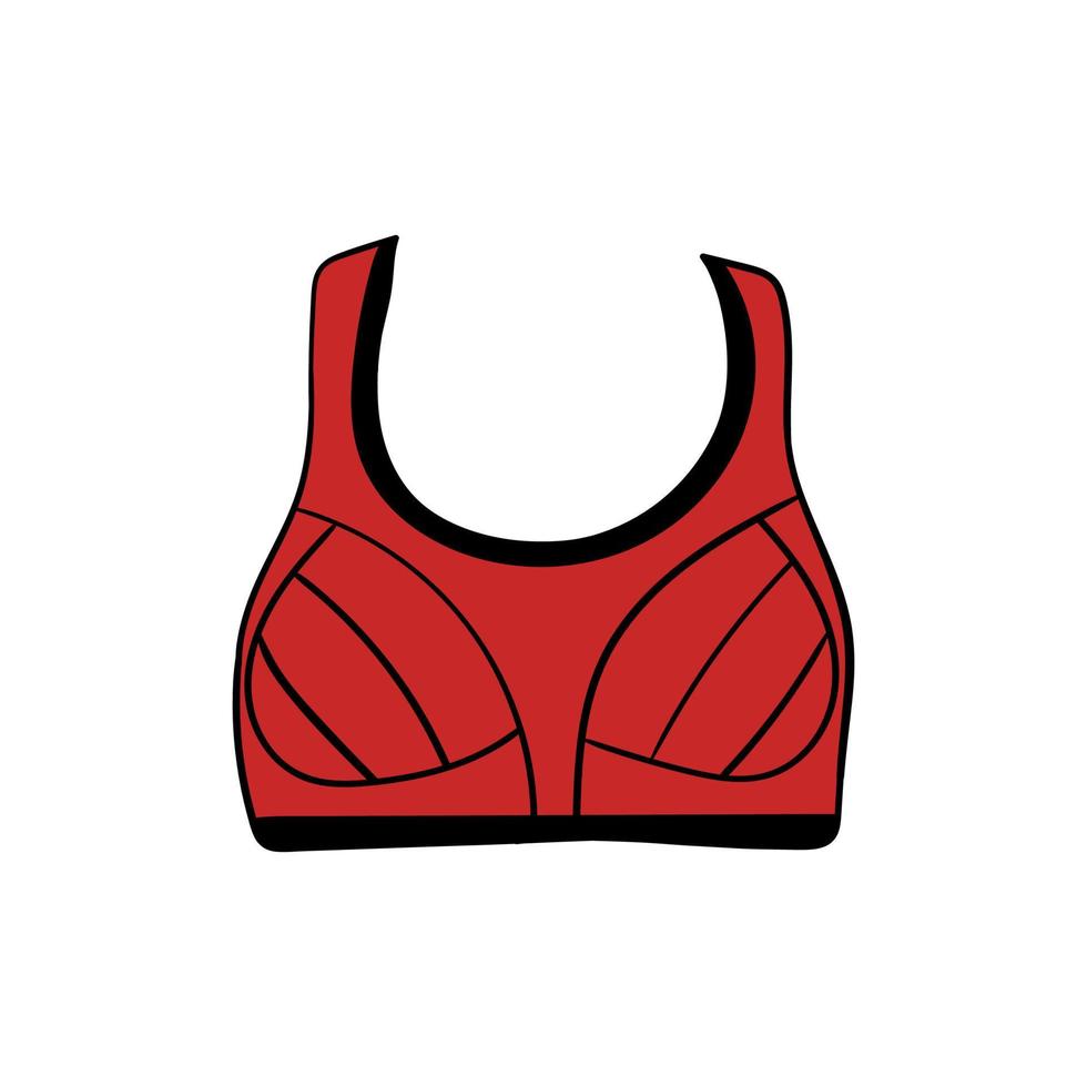 Woman bra sport dress sexy creative design vector
