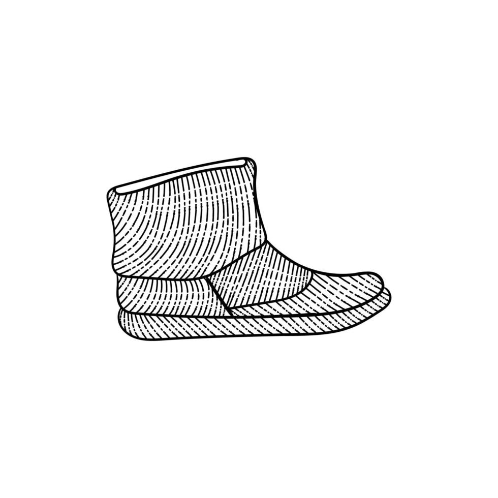Shoes casual modern vintage art creative design vector