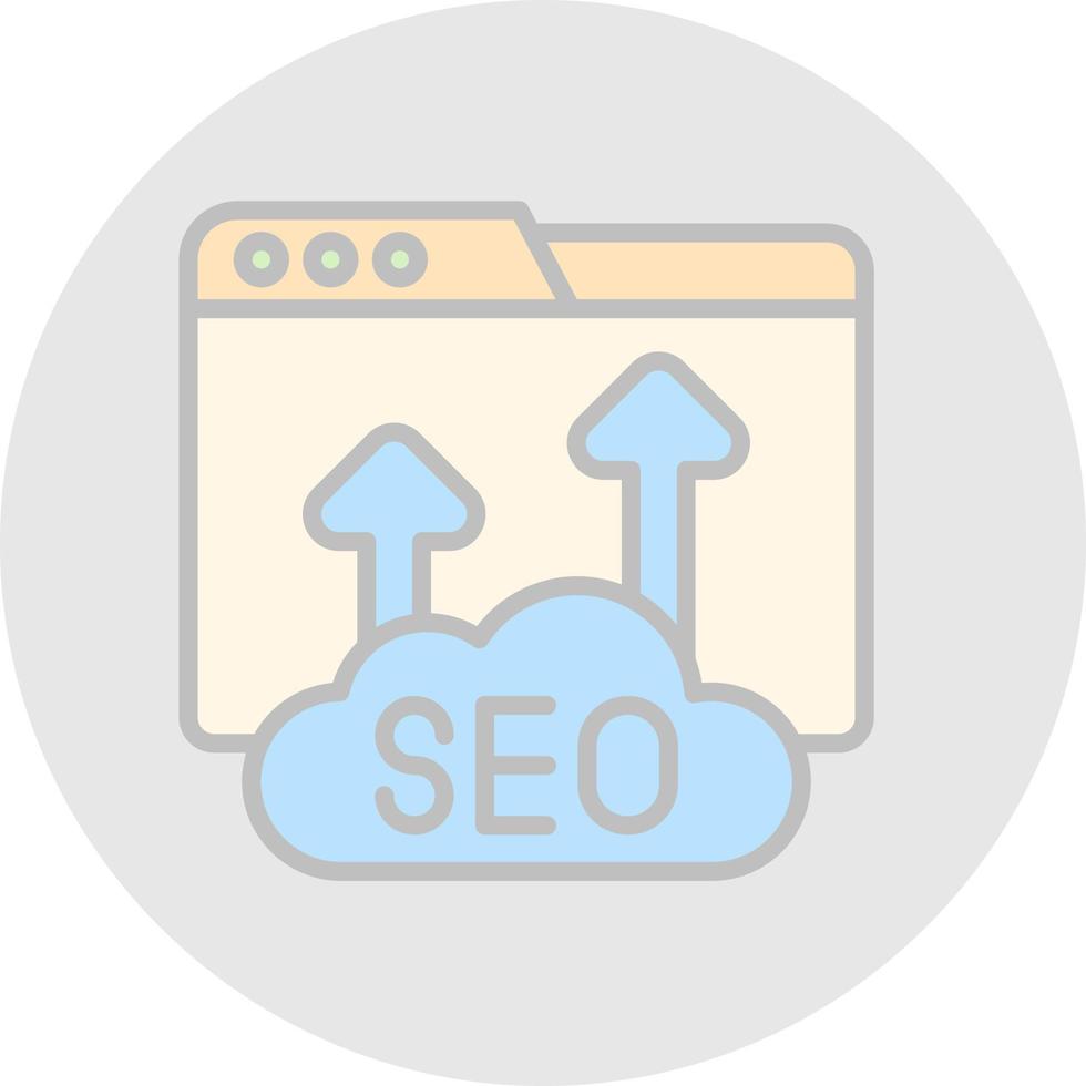 Seo Vector Icon Design