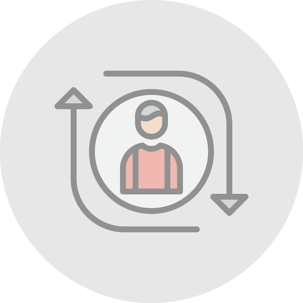 Customer Retention Vector Icon Design
