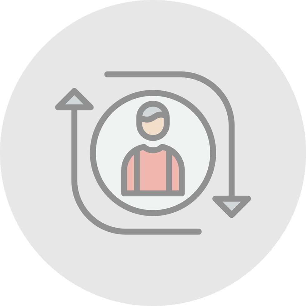 Customer Retention Vector Icon Design